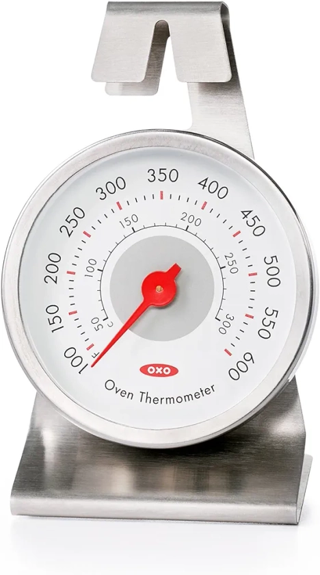 OXO Good Grips Oven Thermometer, Silver