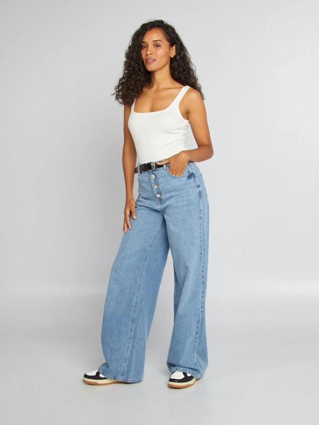 Jean large / wide leg