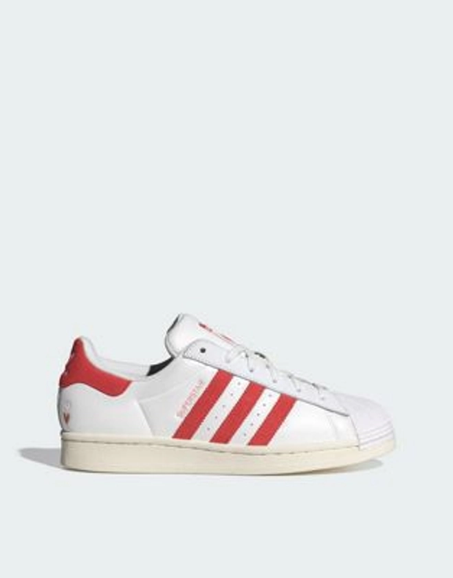 adidas Originals Superstar Shoes in White | ASOS