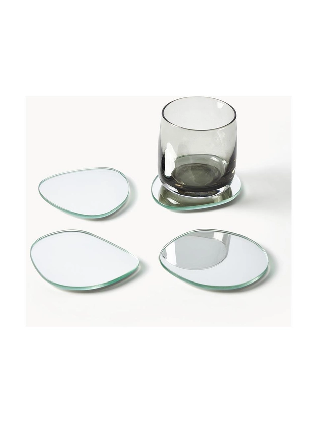 Sous-verres asymétriques Lio, 4 pièces | Westwing