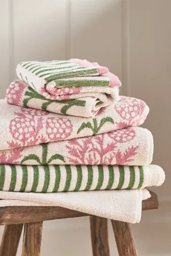 Ellen Merchant Cottage Bath Towel Collection