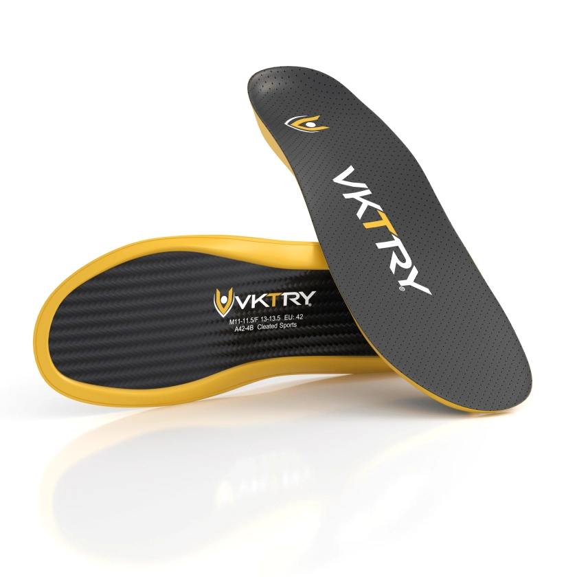 VKTRY Gold VK Shock-Absorbing Performance Orthotic Insoles