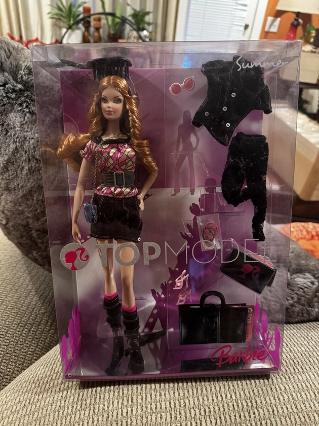 TOP MODEL SUMMER BARBIE DOLL MODEL MUSE 2007 MATTEL M3233 NRFB