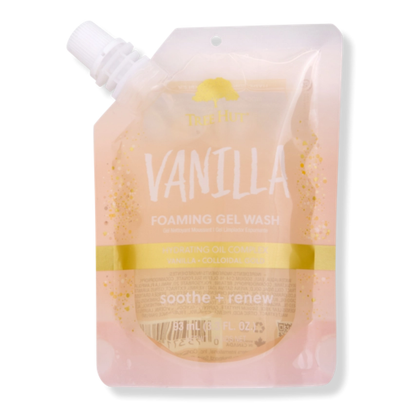 Vanilla Mini Foaming Gel Body Wash - Tree Hut | Ulta Beauty