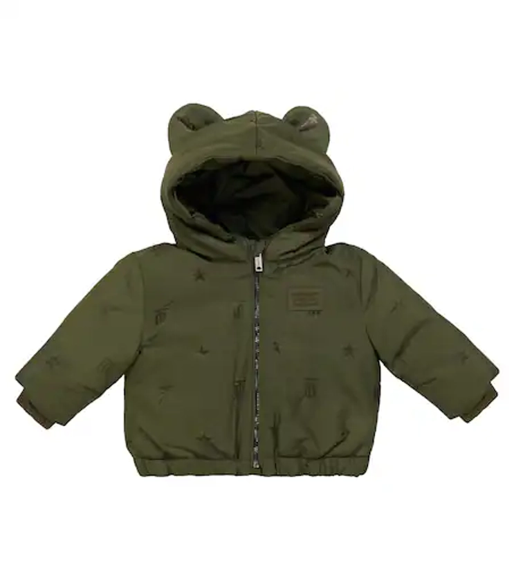 Baby nylon down jacket in green - Burberry Kids | Mytheresa