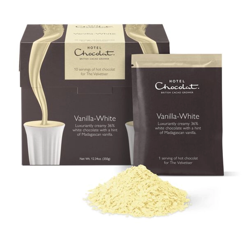 Vanilla White Hot Chocolate Sachets | Hotel Chocolat