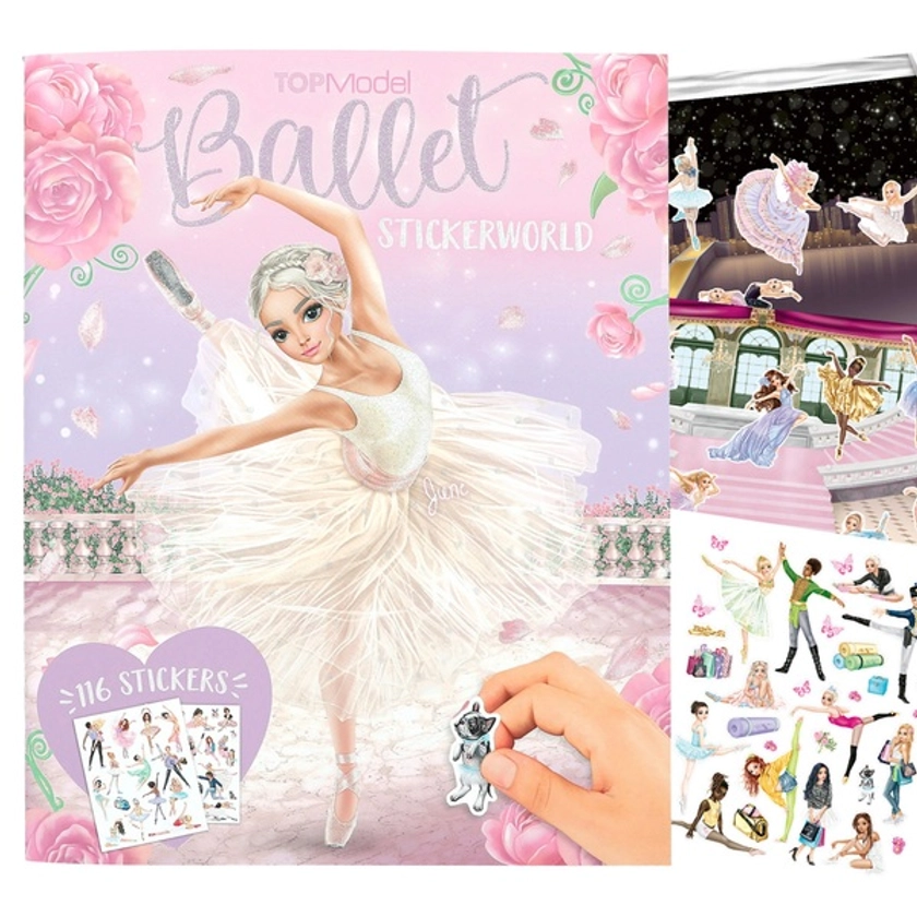 TOPModel Ballet Stickerworld Book | Smyths Toys UK