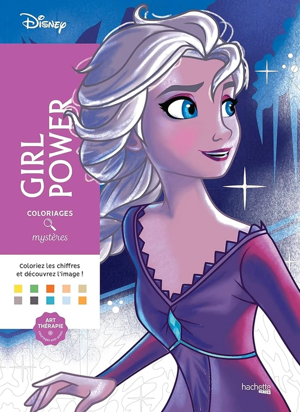 Coloriages mystères Disney - Girl Power : Bal, William: Amazon.fr: Livres