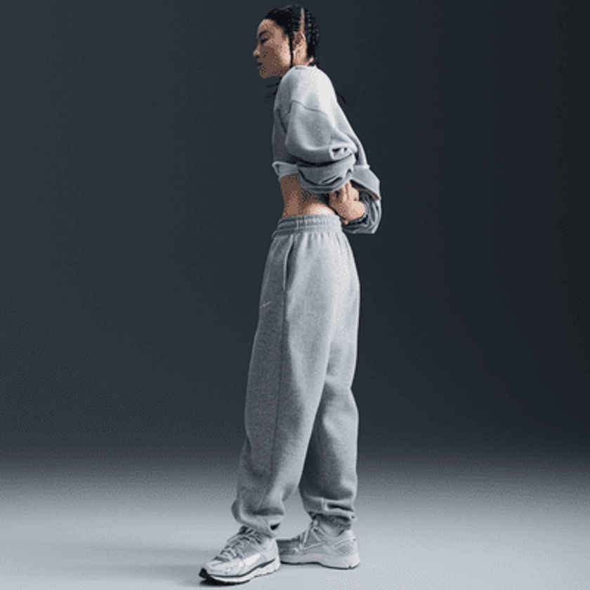 Pantalon de survêtement oversize à taille haute Nike Sportswear Phoenix Fleece pour Femme
