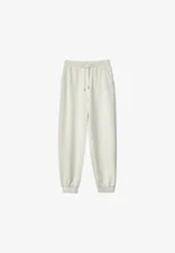 SOFT-TOUCH JOGGERS - Pantalon de survêtement - white