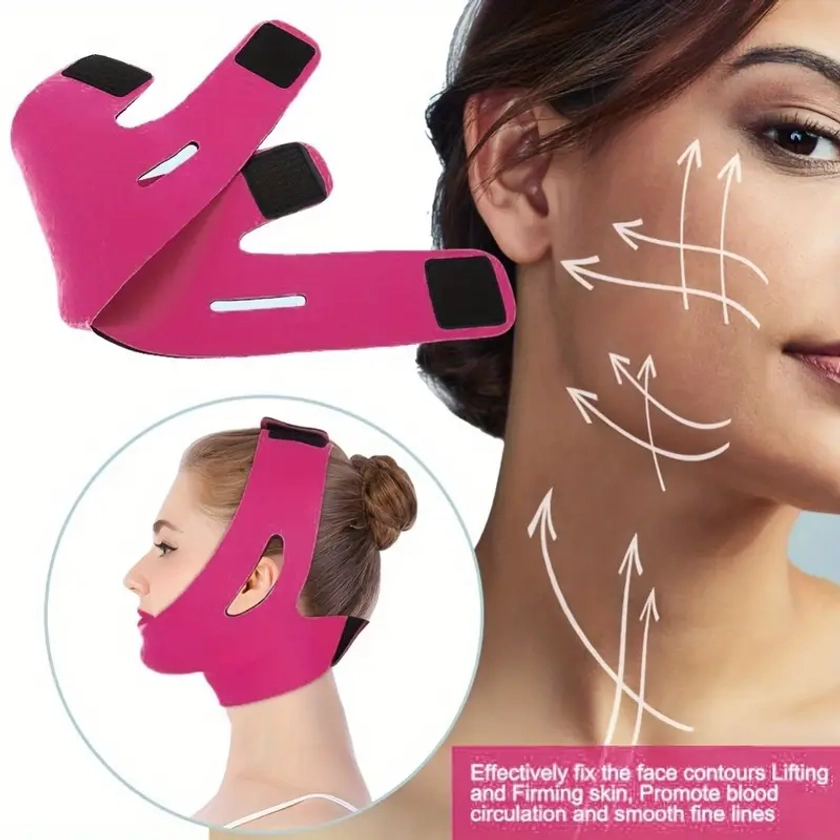 Face Lift Firming Bandage Strap Mask - Temu Australia