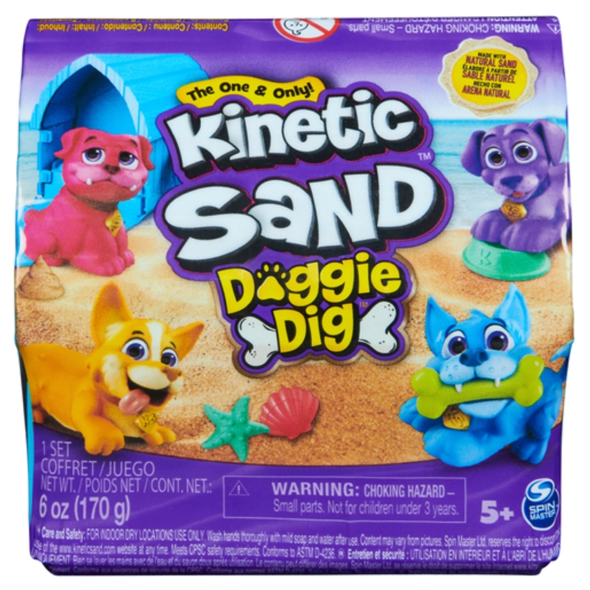 Kinetic Sand Doggie Dig Playset (Styles Vary) | The Entertainer