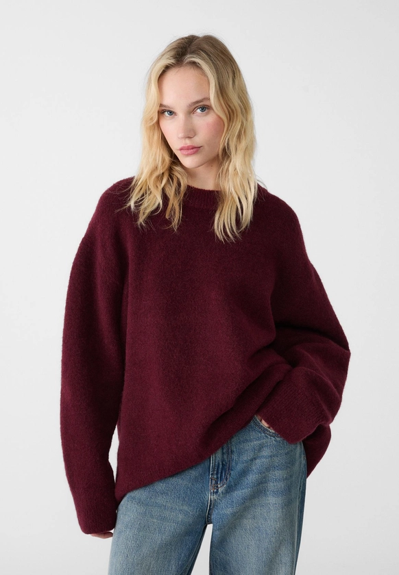 Soft-touch knit sweater