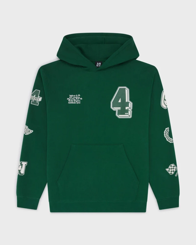 VARSITY HOODIE - GREEN