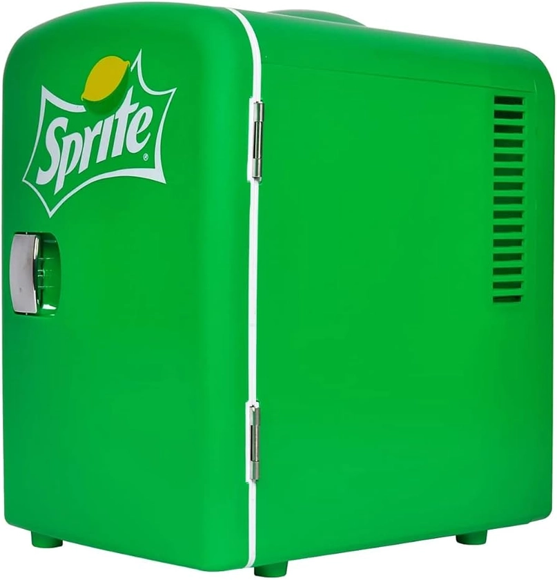 Koolatron Sprite Mini Fridge for Bedrooms| 4L 6 Can 12V Compact Refrigerator for Snacks Lunch Drinks| Portable Personal Cooler/Warmer for Desktop Home Office Car Kids Travel Camping, Green : Amazon.co.uk: Large Appliances