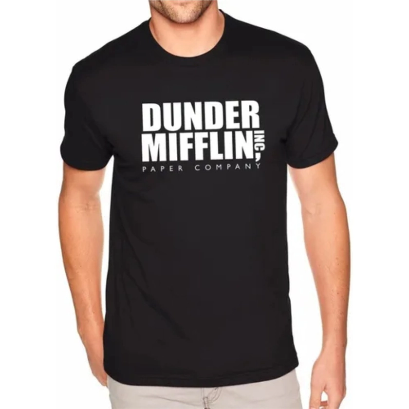 Camiseta Série Dunder Miflin Paper Company The Office - Michael - 100% Algodão | Shopee Brasil