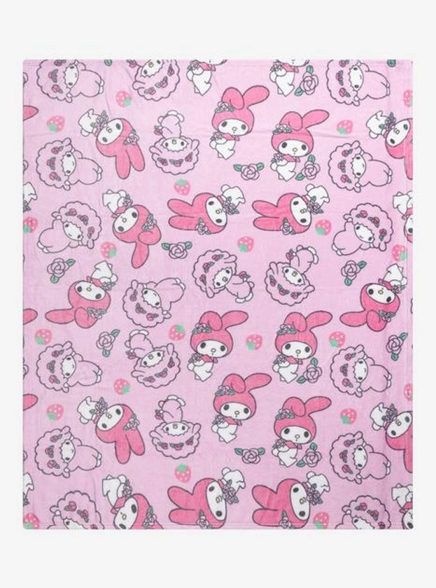 My Melody & My Sweet Piano Throw Blanket | Hot Topic