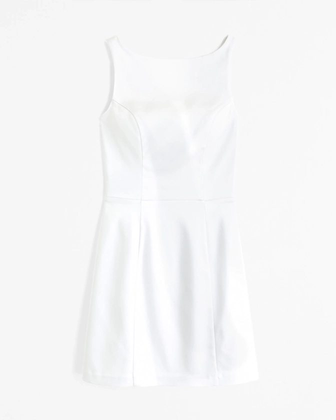 Women's Slash Neck Mini Dress | Women's Dresses & Jumpsuits | Abercrombie.com