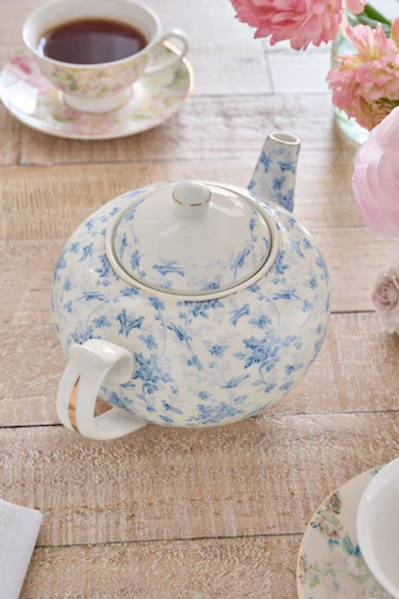 Buy Shabby Chic by Rachel Ashwell® Multi Floral Tea Pot Fine China from the Next UK online shop
