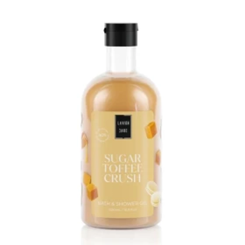 Lavish Care Bath & Shower Gel Sugar Toffee Crush Αφρόλουτρο Σώματος Με Άρωμα Καραμέλα Βουτύρου, 500ml