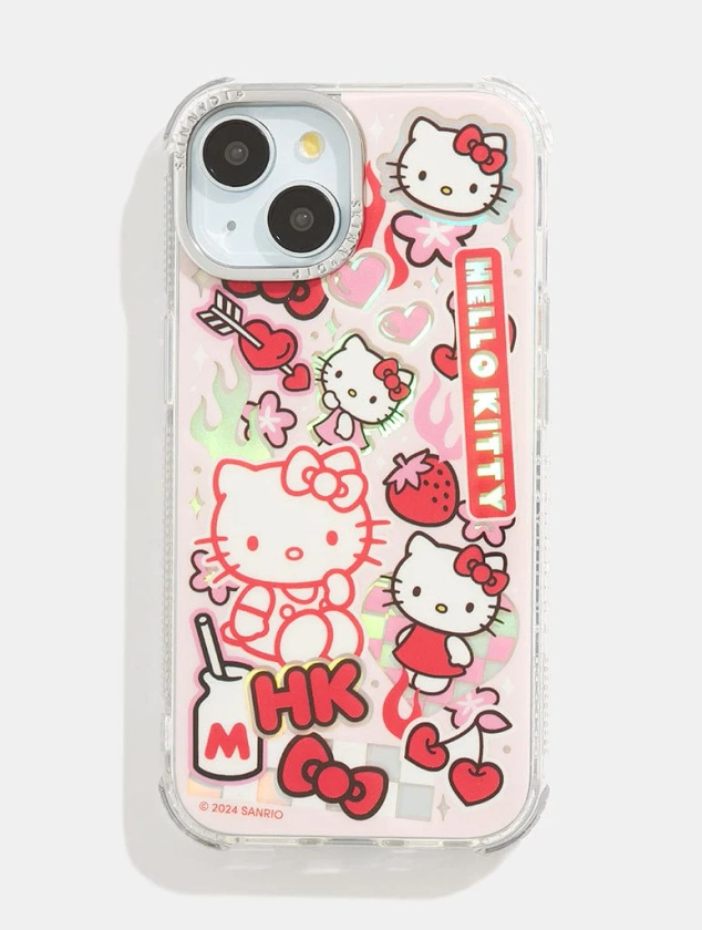 Hello Kitty x Skinnydip Holo Sticker iPhone Shock Case