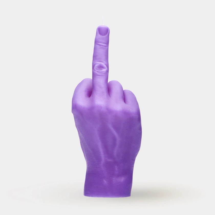 F*ck You Candle - Purple | DROPOUT Store | NZ