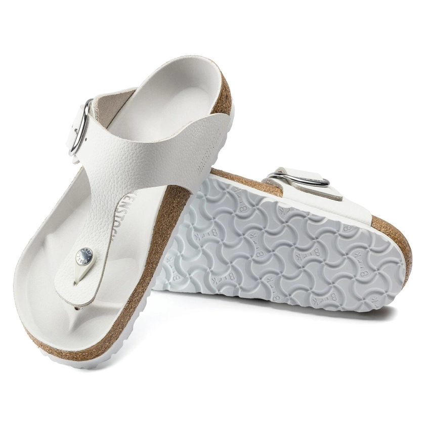 Gizeh | Big Buckle | Leather | White