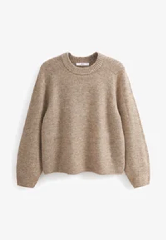 Next ROCHELLE HUMES CREW NECK - Pullover - mole brown/marron - ZALANDO.FR