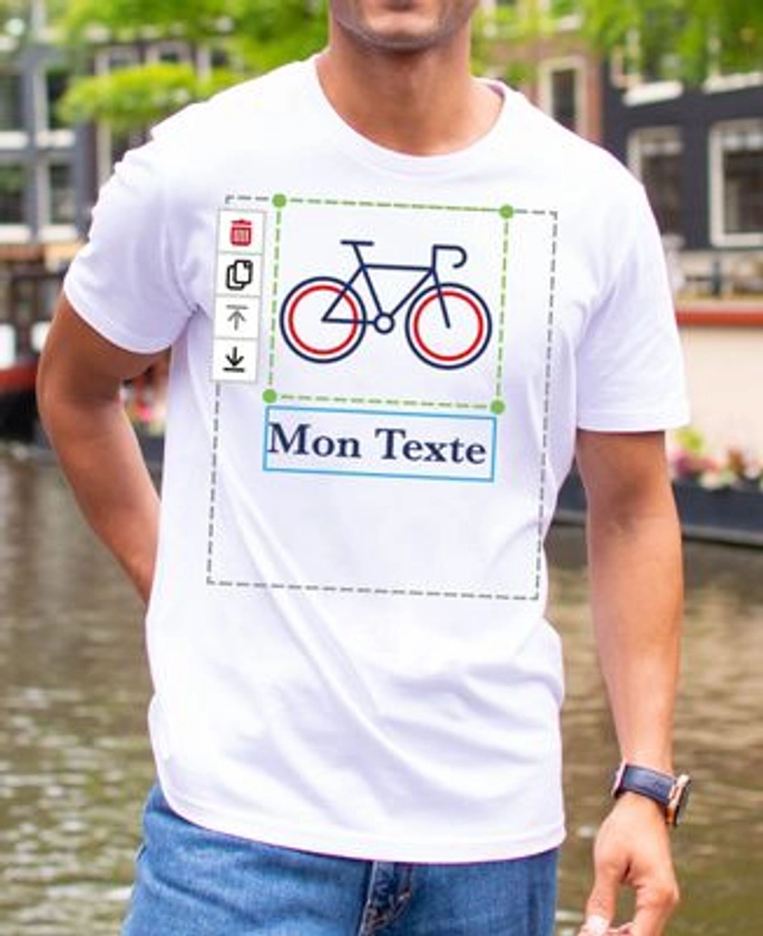 T-shirt homme Imprimé personnalisé