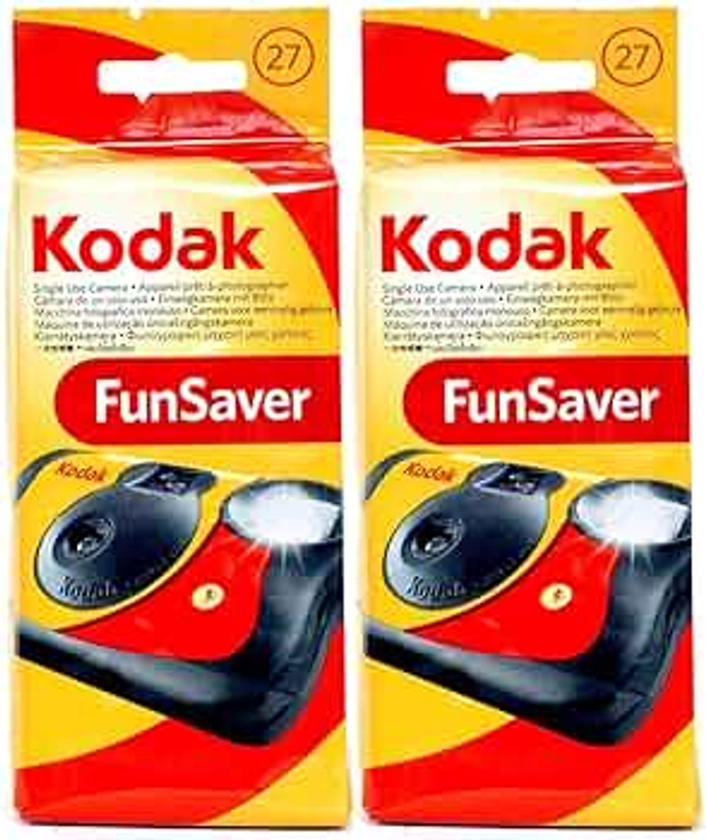 Kodak Funsaver One Time Use Film Camera (2-pack)