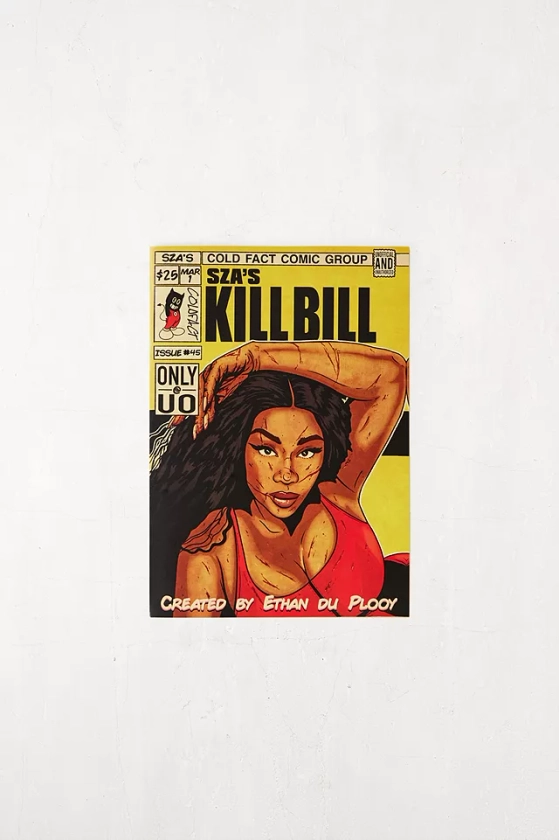 ColdFact UO Exclusive Comic Group SZA Comic Book