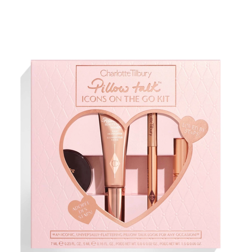 Charlotte Tilbury Pillow Talk Icons On The Go Set | CultBeauty