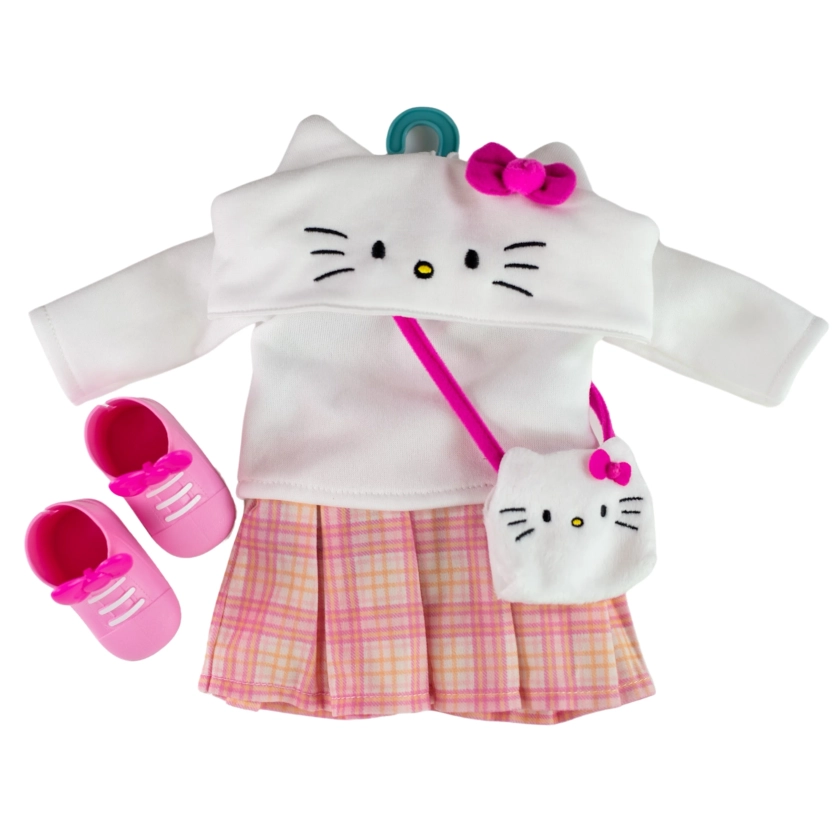 My Life As Hello Kitty Pullover Fashion Set for 18" Dolls, 50th Anniversary, 5 Pieces, Multicolor