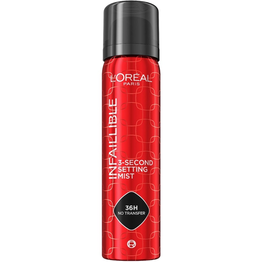 L'Oréal Paris Infallible 3-Second Setting Mist 75ml | BIG W