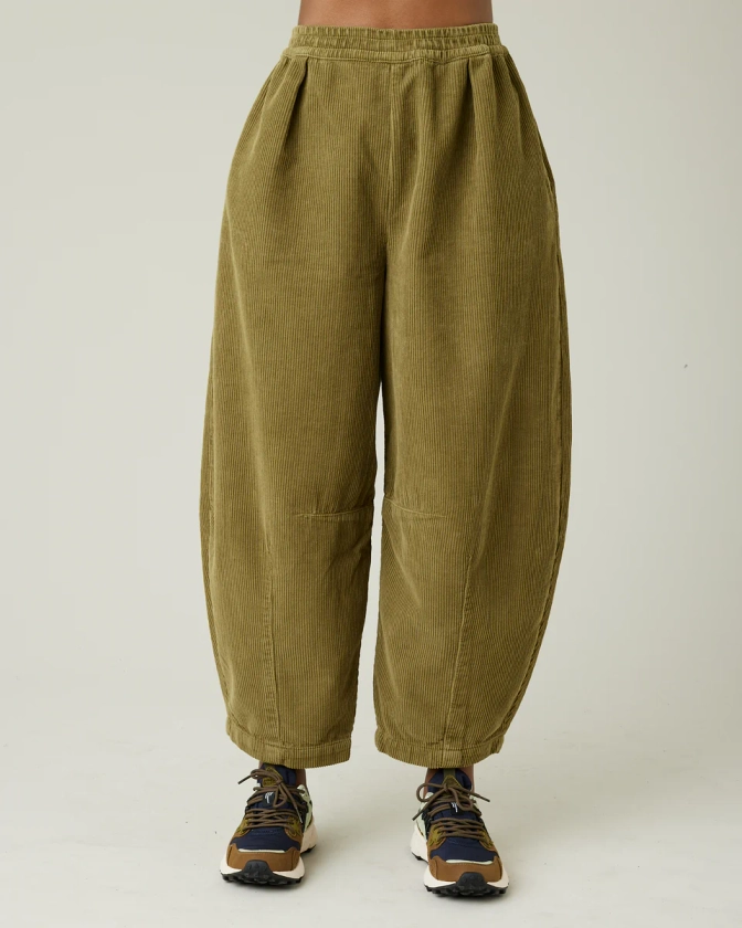 Daisy Olive Cord Trousers