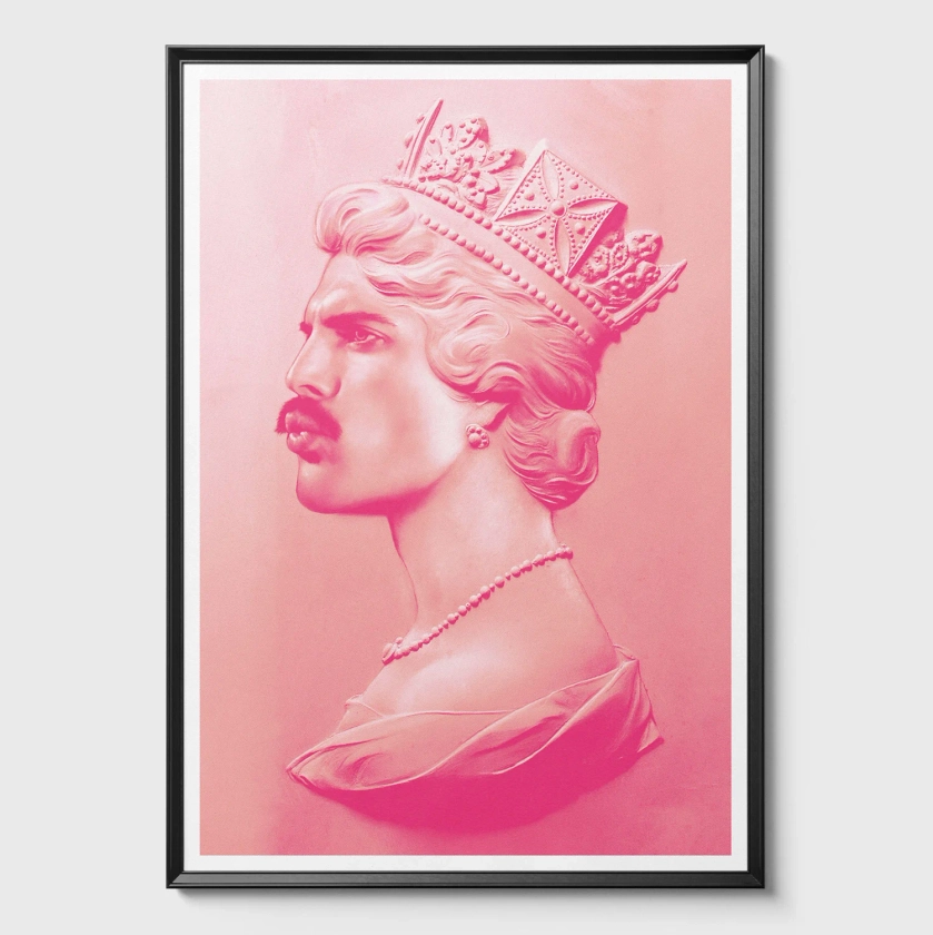 Freddie Mercury Art Print – Freddie XL | Shop Now | TINY RIOT