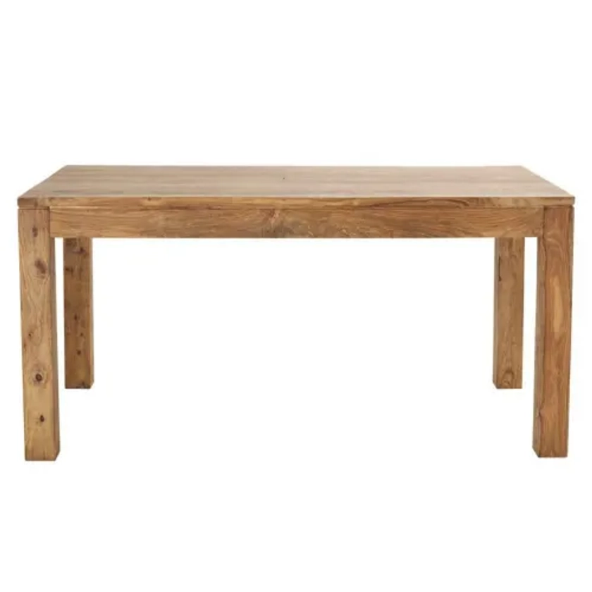 Table à manger en sheesham massif 6/8 personnes L160 | Maisons du Monde