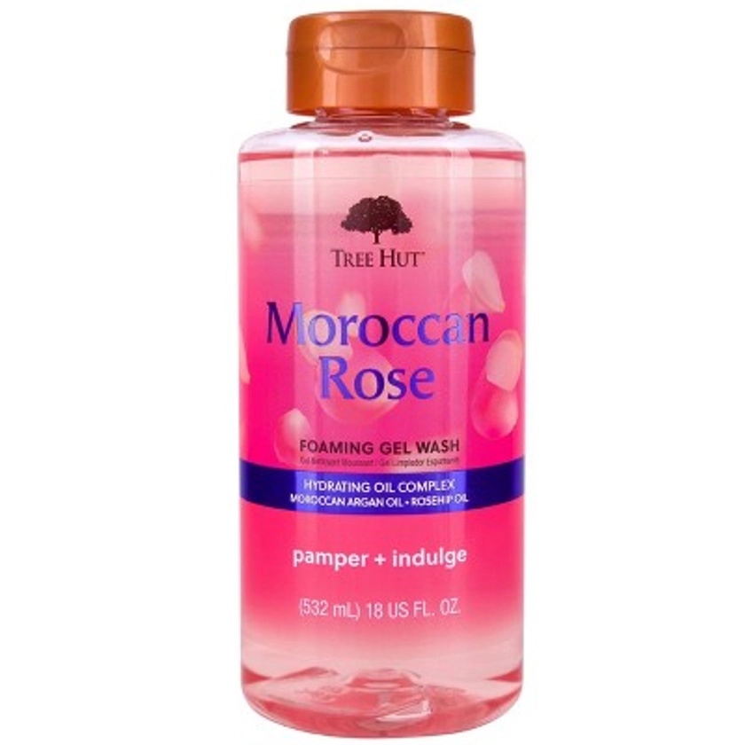 Tree Hut Moroccan Rose Foaming Gel Body Wash - 18 fl oz