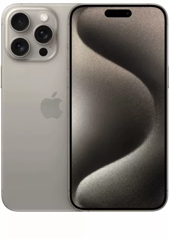 Apple iPhone 15 Pro Max Titane naturel 256Go - Détails et prix du mobile sur orange.fr..