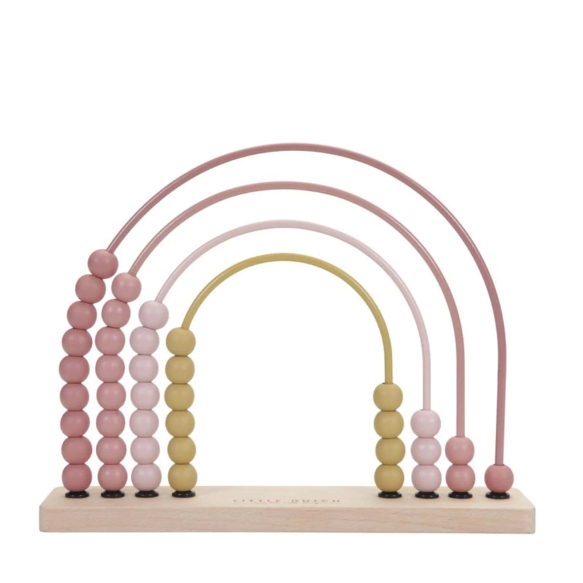 Rainbow Abacus Pink