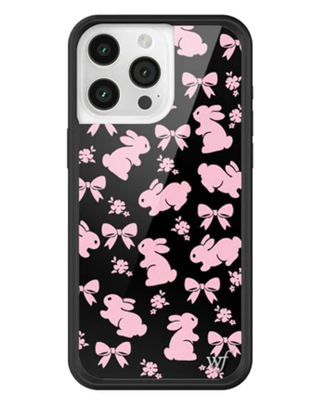 Pink Bunnies iPhone Case