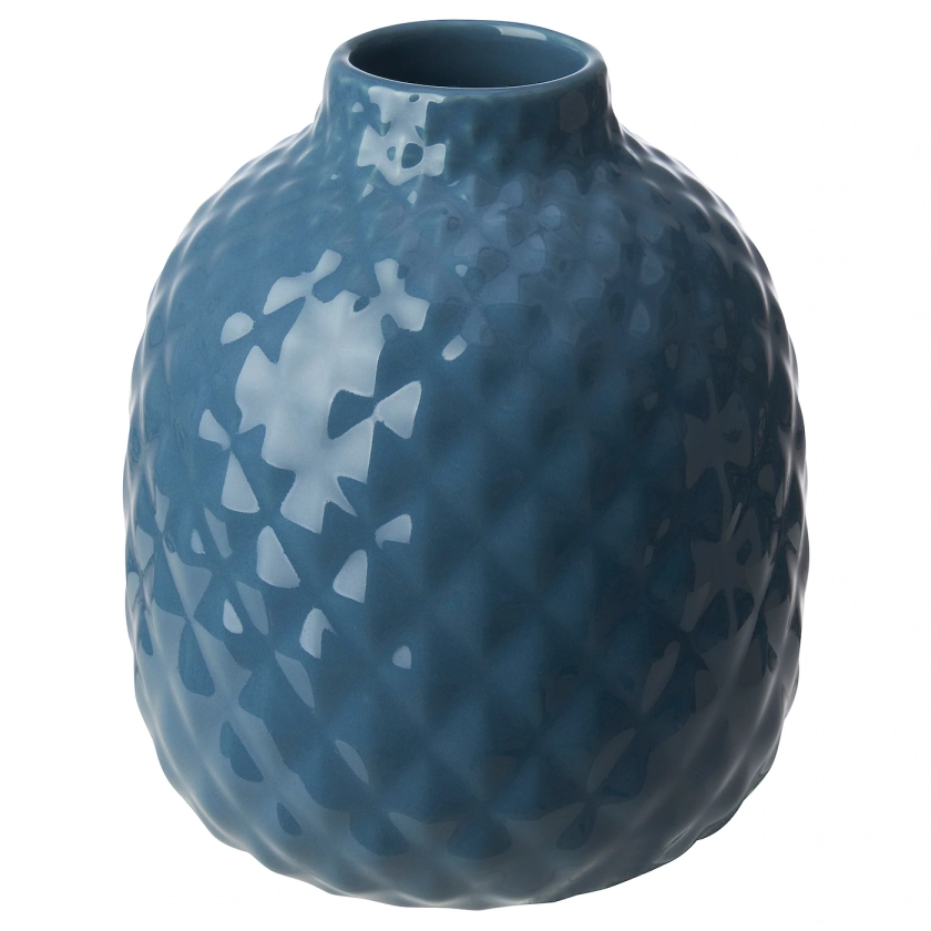 STILREN vase, blue/grey, 12 cm - IKEA