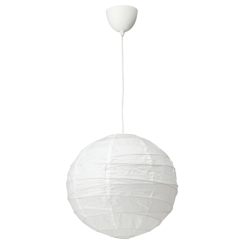 REGOLIT / HEMMA pendant lamp, white, 45 cm (18") - IKEA CA