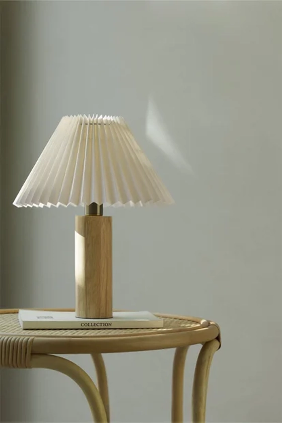 Lampe de table en bois Gaines