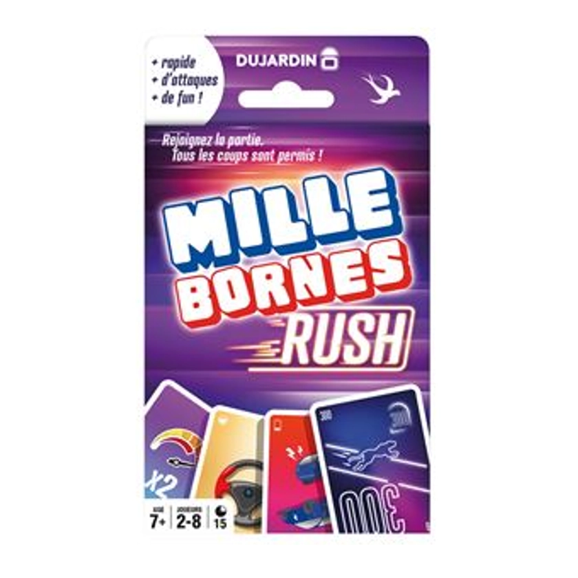 Jeu classique Dujardin Mille Bornes Rush