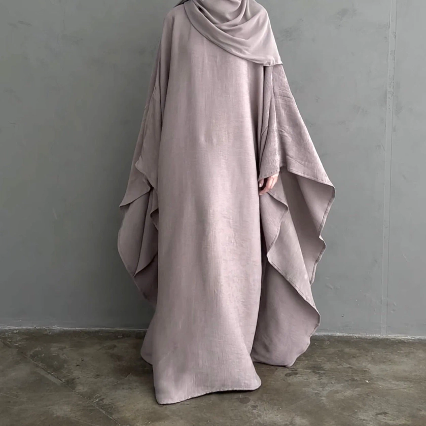 Abaya Ribbed