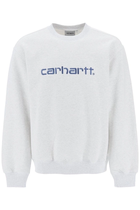 Carhartt WIP Logo Embroidered Crewneck Sweatshirt