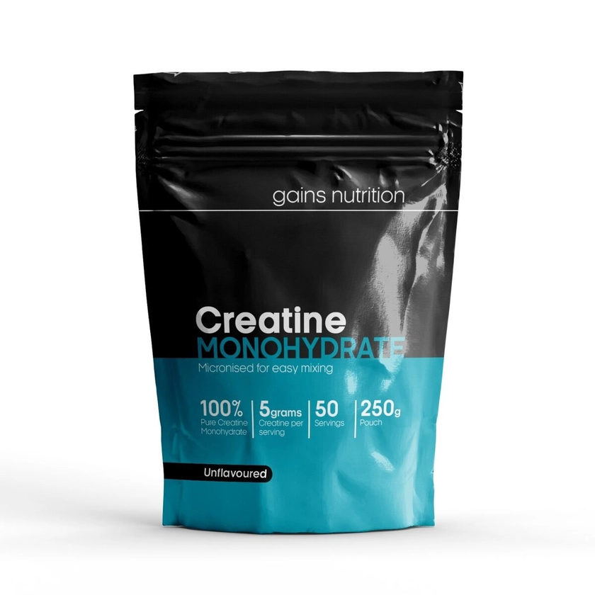 Creatine Monohydrate Powder 250g 500g 1KG up to 200 Servings 100% Pure Free P&P