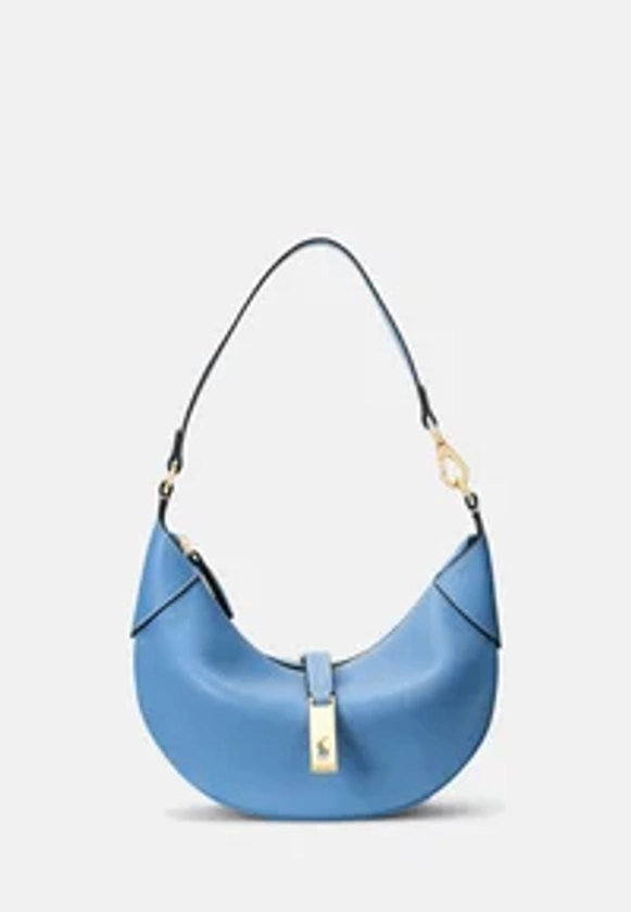 Polo Ralph Lauren POLO ID PEBBLED MINI SHOULDER BAG - Handtasche - azure blue/hellblau - Zalando.de