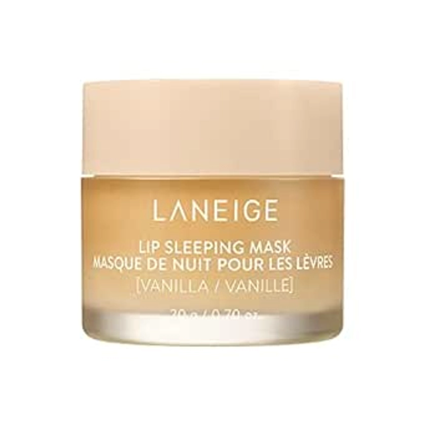 Amazon.com: LANEIGE Lip Sleeping Mask Vanilla: Nourish, Hydrate, Vitamin C, Murumuru & Shea Butter, Antioxidants, Flaky, Dry Lips : Beauty & Personal Care